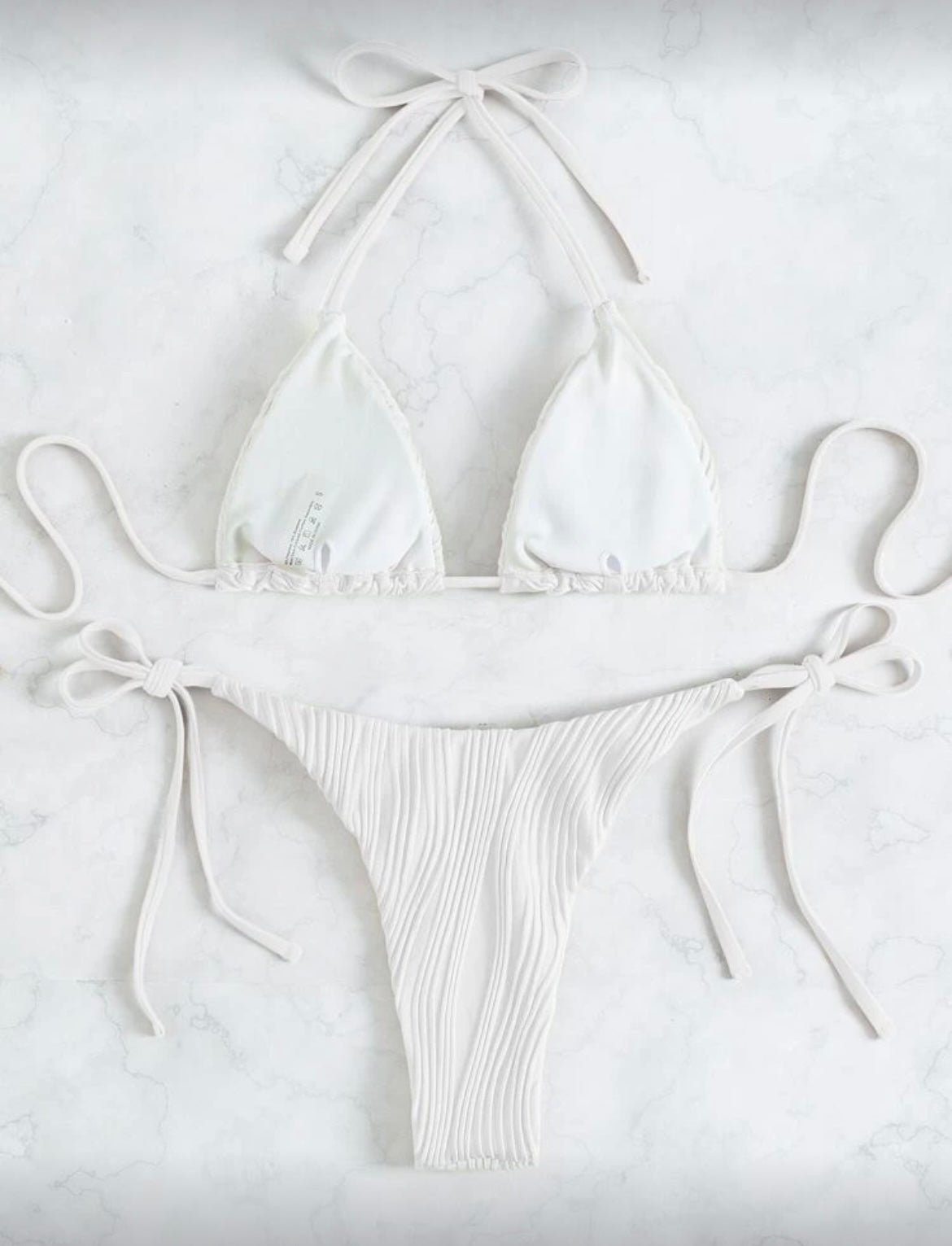 Plain triangle Bikini