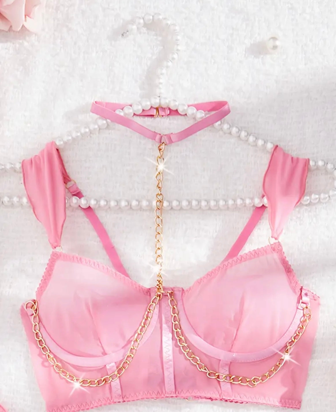 Dress Belt Bra Set