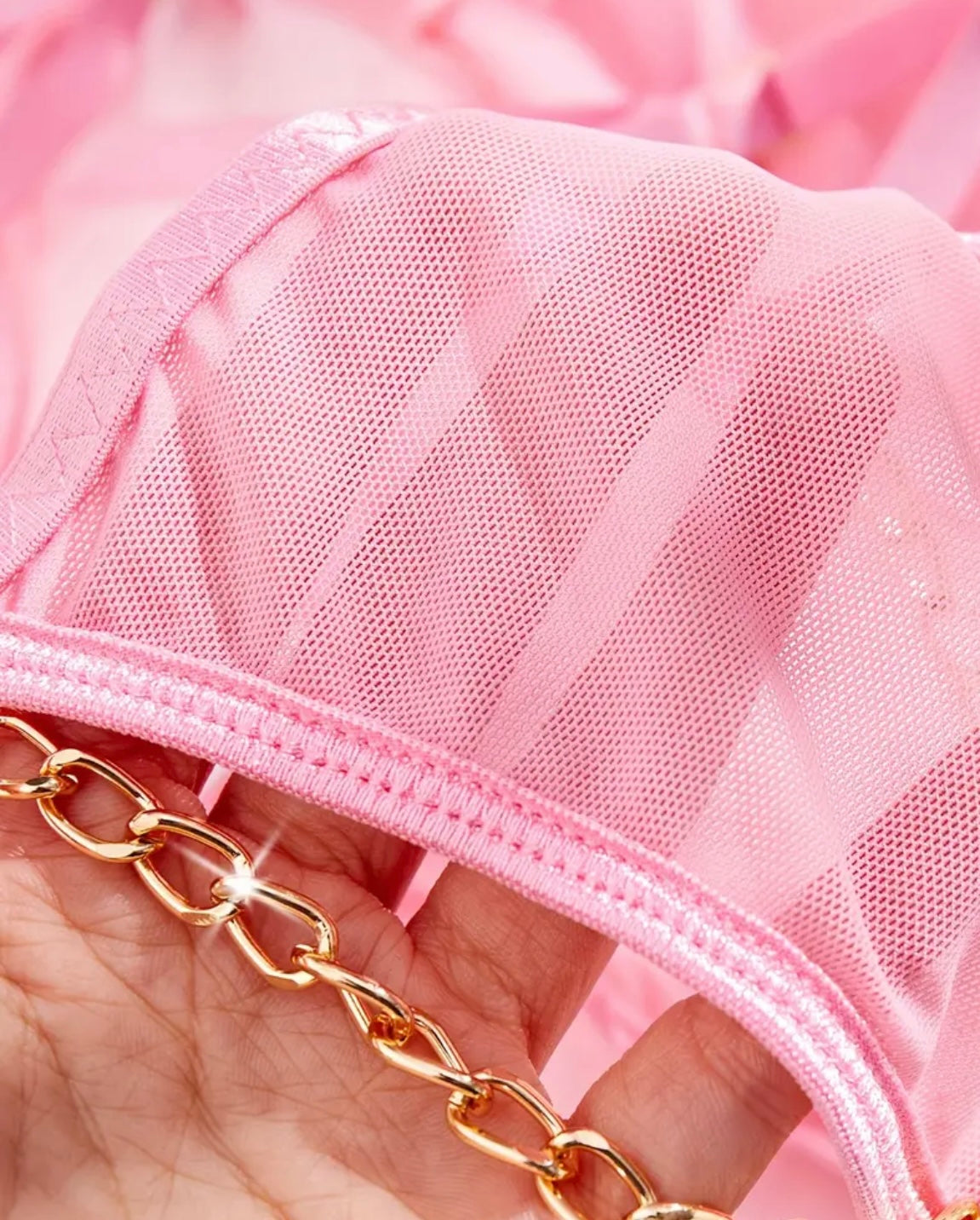 Dress Belt Bra Set